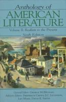 Anthology of American Literature Vol. II: Realism to the Present 0133734579 Book Cover