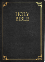 KJVER Family Legacy Holy Bible, Large Print, Black Genuine Leather, Thumb Index: B0CBLJSM82 Book Cover