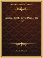 Sermons for the great days of the year, 076616070X Book Cover