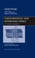 Insulin Therapy, an Issue of Endocrinology and Metabolism Clinics 1455738573 Book Cover