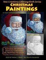 New Creations Coloring Book Series : Christmas Paintings 1947121499 Book Cover