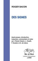 Des Signes (Sic Et Non) 2711630773 Book Cover