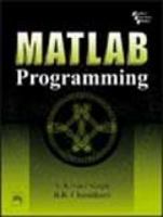 Matlab Programming 8120330811 Book Cover