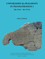 Unpublished Bo-Fragments in Transliteration I: (Bo 9536 - Bo 9736) 1614910286 Book Cover