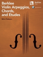 Berklee Violin Arpeggios, Chords, and Etudes - book with online audio by Mimi Rabson 0876392141 Book Cover