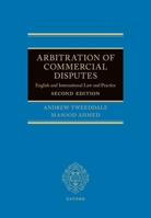 Arbitration of Commercial Disputes, 2nd edition 0192882724 Book Cover