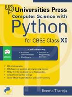 Computer Science with Python for Cbse Class XI 9389211905 Book Cover