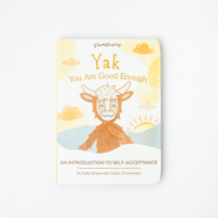 Slumberkins Yak, You are Good Enough: An Introduction to Self-Acceptance | Promotes Self-Acceptance | Social Emotional Tools for Ages 0+ 1955377456 Book Cover