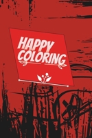 Happy coloring: Extensive and captivating B0CQJWLD4X Book Cover