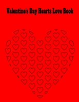 Valentine's Day Hearts Love Book B093RLBQKH Book Cover