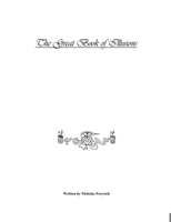 The Great Book of Illusions 1300798246 Book Cover