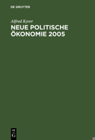 Neue Politische �konomie 2005 3486255681 Book Cover