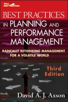 Best Practices in Planning and Performance Management: Radically Rethinking Management for a Volatile World 0470539798 Book Cover