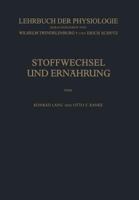 Stoffwechsel Und Ernahrung 3642925464 Book Cover