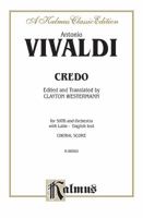 Credo in E Minor, RV 591: Vocal Score 0634073222 Book Cover