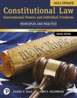 Constitutional Law: Governmental Powers and Individual Freedoms: Principles and Practice 0135772575 Book Cover