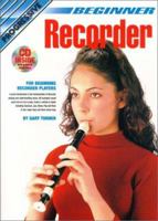 BEGINNER RECORDER BK/CD/BONUS DVD (Progressive) 186469128X Book Cover