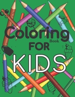 Notebook Coloring Book For Kids: Coloring Book For Kids, (8.5 x 11,120) is a great gift for boys and girls ages 8-12, simple and difficult drawings, your child will love this book. 1674426569 Book Cover