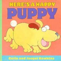 Here's A Happy Puppy (Finger Wiggle) 1561484393 Book Cover