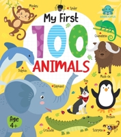 My First 100 Animals Board Book (My First 100 Board Book) 9369894101 Book Cover