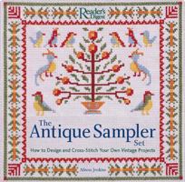 The Antique Sampler Set: How to Design and Cross-Stitch Your Own Vintage Projects with Book(s) and Other and Charts 076210631X Book Cover