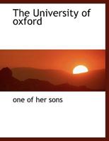 The University of oxford 1010224670 Book Cover