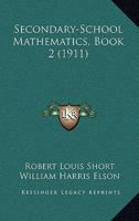 Secondary-School Mathematics, Book 2 1437075452 Book Cover