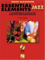 Essential  Elements For Jazz  Tenor Sax Bk/2CDs 079359622X Book Cover