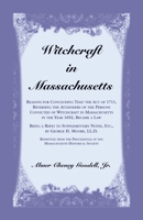 Witchcraft in Massachusetts 078840816X Book Cover