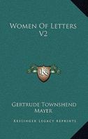 Women Of Letters V2 1163286494 Book Cover