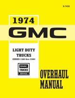 1974 GMC Truck 1500-3500 Overhaul Manual By Detroit Iron 1791411967 Book Cover