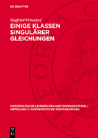 Einige Klassen Singulärer Gleichungen 3112721241 Book Cover