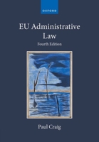 EU Administrative Law 0197904238 Book Cover