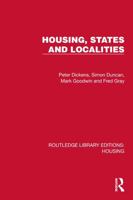 Housing, States and Localities (Routledge Library Editions: Housing) 1041134401 Book Cover