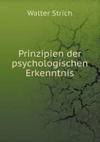 Prinzipien Der Psychologischen Erkenntnis 5519005001 Book Cover