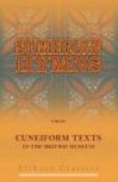 Sumerian Hymns From Cuneiform Texts in the British Museum 1016282176 Book Cover