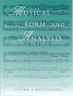 Musical Form and Analysis 0697153673 Book Cover