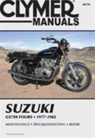Suzuki GS750 Fours Motorcycle (1977-1982) Service Repair Manual 0892876670 Book Cover