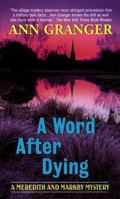 A Word After Dying 0747251878 Book Cover