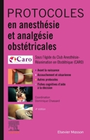 Protocoles en anesthésie et analgésie obstétricales (French Edition) 2294773624 Book Cover