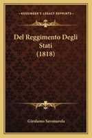Del Reggimento Degli Stati (1818) 1160858039 Book Cover