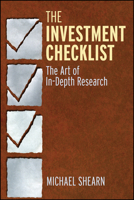 The Investment Checklist: The Art of In-Depth Research 1394377975 Book Cover