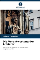 Die Verantwortung der Anbieter 6204101862 Book Cover