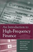 An Introduction to High-Frequency Finance 0122796713 Book Cover