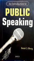 An Introduction to Public Speaking 8179923193 Book Cover