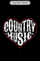 Composition Notebook: Country Music Take Me To The Church Music Lovers Gift Journal/Notebook Blank Lined Ruled 6x9 100 Pages 1709862661 Book Cover