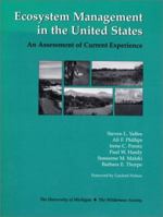 Ecosystem Management in the United States: An Assessment Of Current Experience 1559635029 Book Cover
