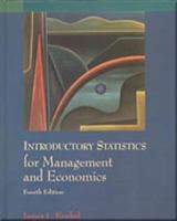 Introductory Statistics for Management and Economics 0534916937 Book Cover