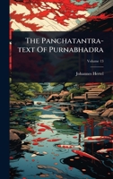 The Panchatantra-text Of Purnabhadra 1024831817 Book Cover