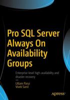 Pro SQL Server Always on Availability Groups 1484220706 Book Cover